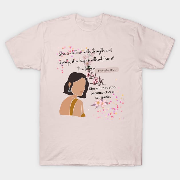 Virtuous woman T-Shirt by Lady Su